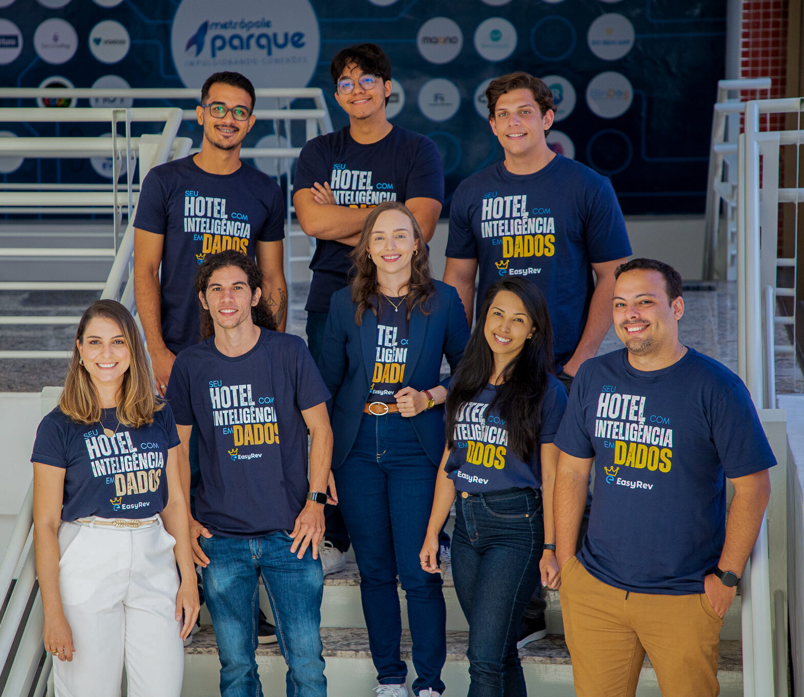 Equipe EasyRev - Startup de tecnologia hoteleira em Natal/RN